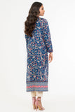 Alkaram SLRK-02-22-4-Blue Printed Khaddar Shirta 2022 Online Shopping