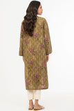 Alkaram SLRK-04-22-4-Olive Green Printed Khaddar Shirta 2022 Online Shopping
