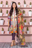 Alkaram 3 Piece Printed Cotton Satin Suit With Digital Silk Dupatta 24076 Summer Lawn Collection 2020 | Alkaram Summer Lawn