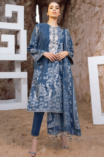 Alkaram Ss-21-1-21 2 Blue Summer Vol 2 2021