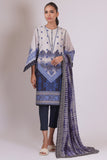 Alkaram Online Ss-25-22 Blue Spring Summer 2022 - Pakistani Branded Clothes