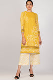 Alkaram Online Ss-46.1-22 Yellow Spring Summer 2022 - Pakistani Branded Clothes