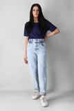 Wctss21210 Blue Khaadi Western 2021