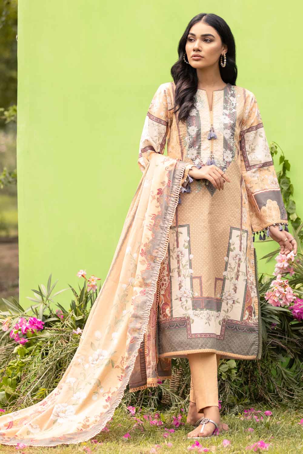 CBE-12023 Gul Ahmed Cambric Midsummer 2021