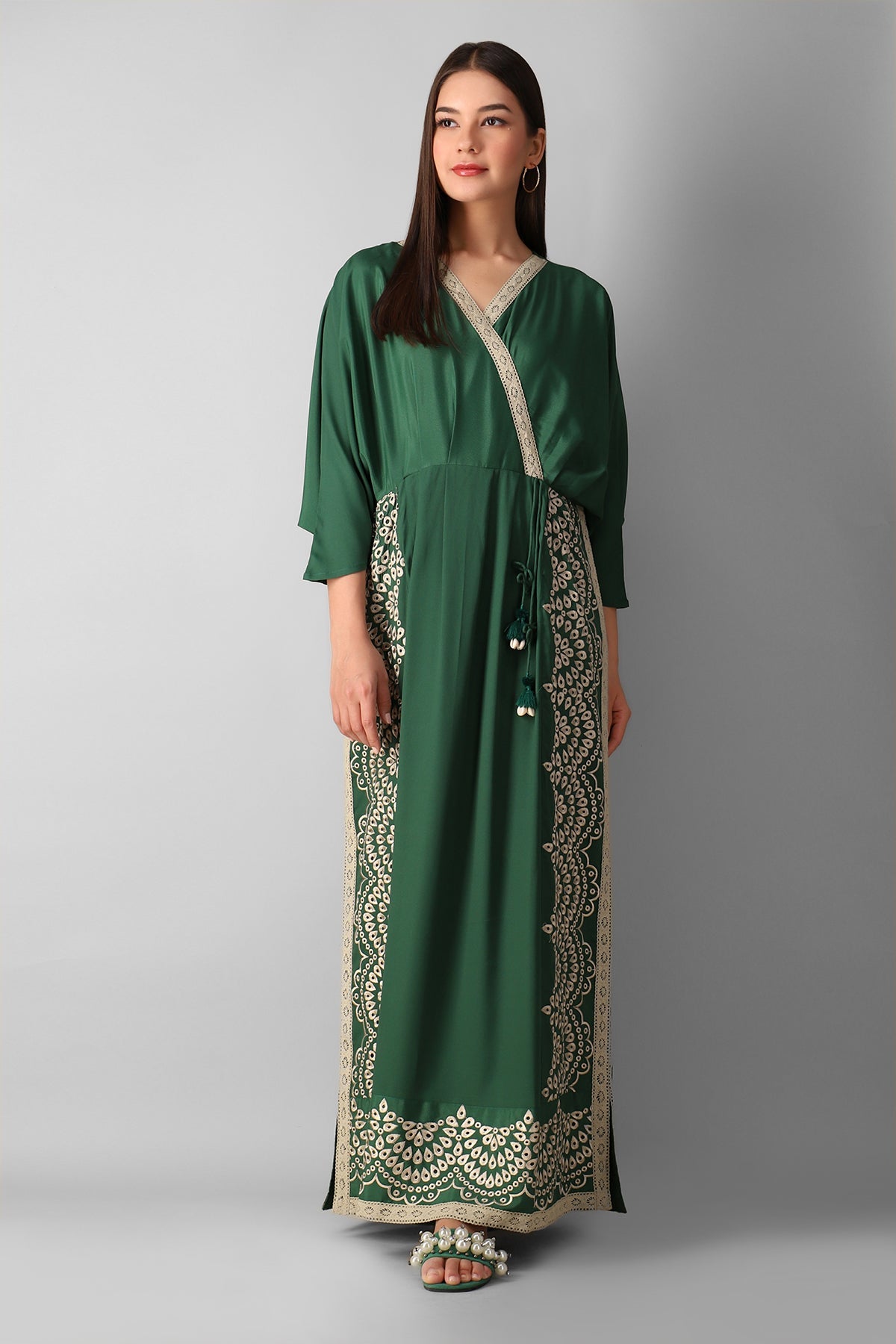 Wscjae21303 Green Khaadi Western 2021