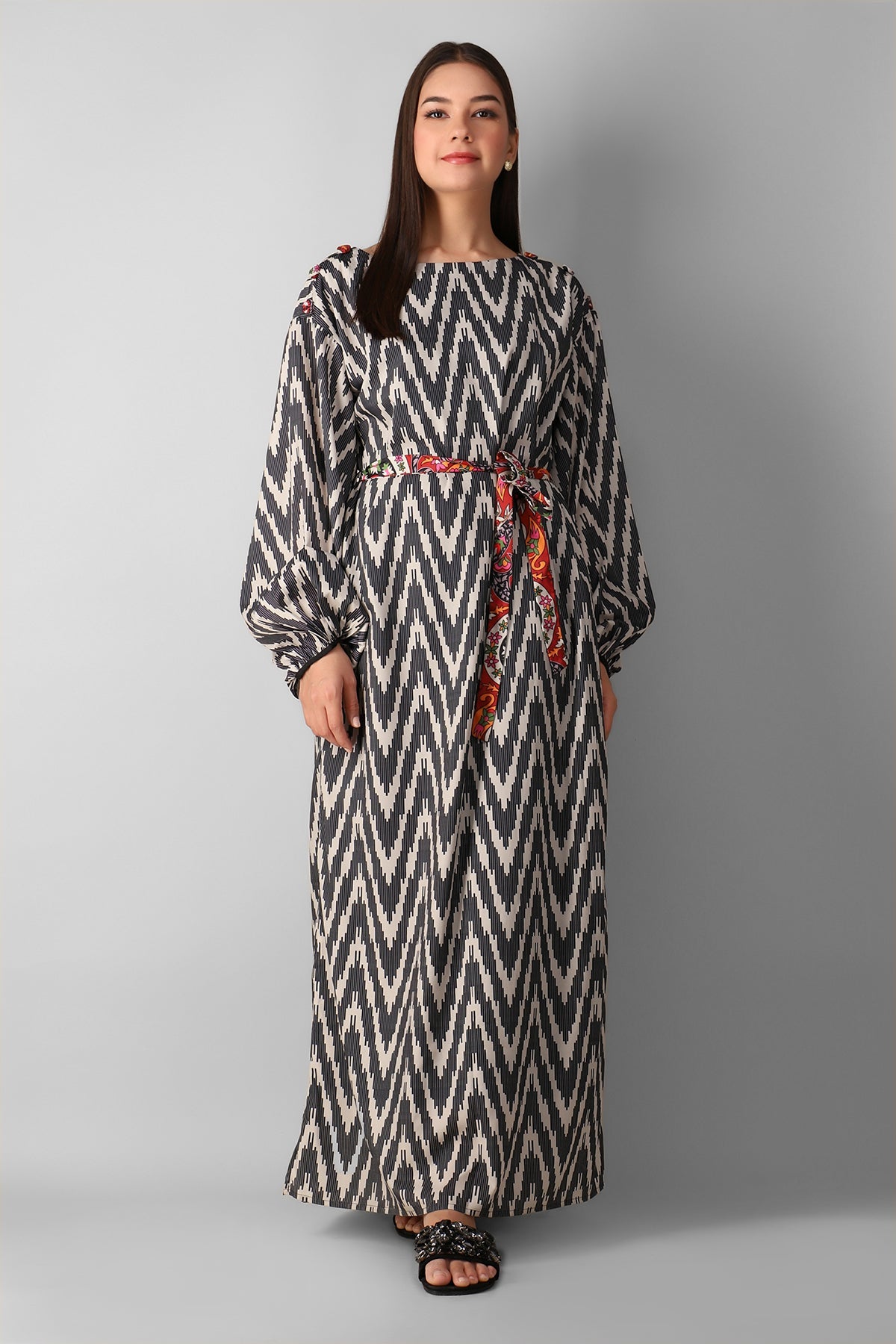 Wscjap21302 Black Khaadi Western 2021