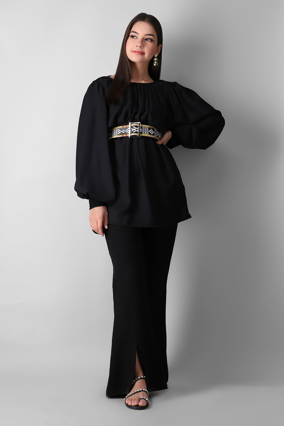 Wte21405 Black Khaadi Western 2021