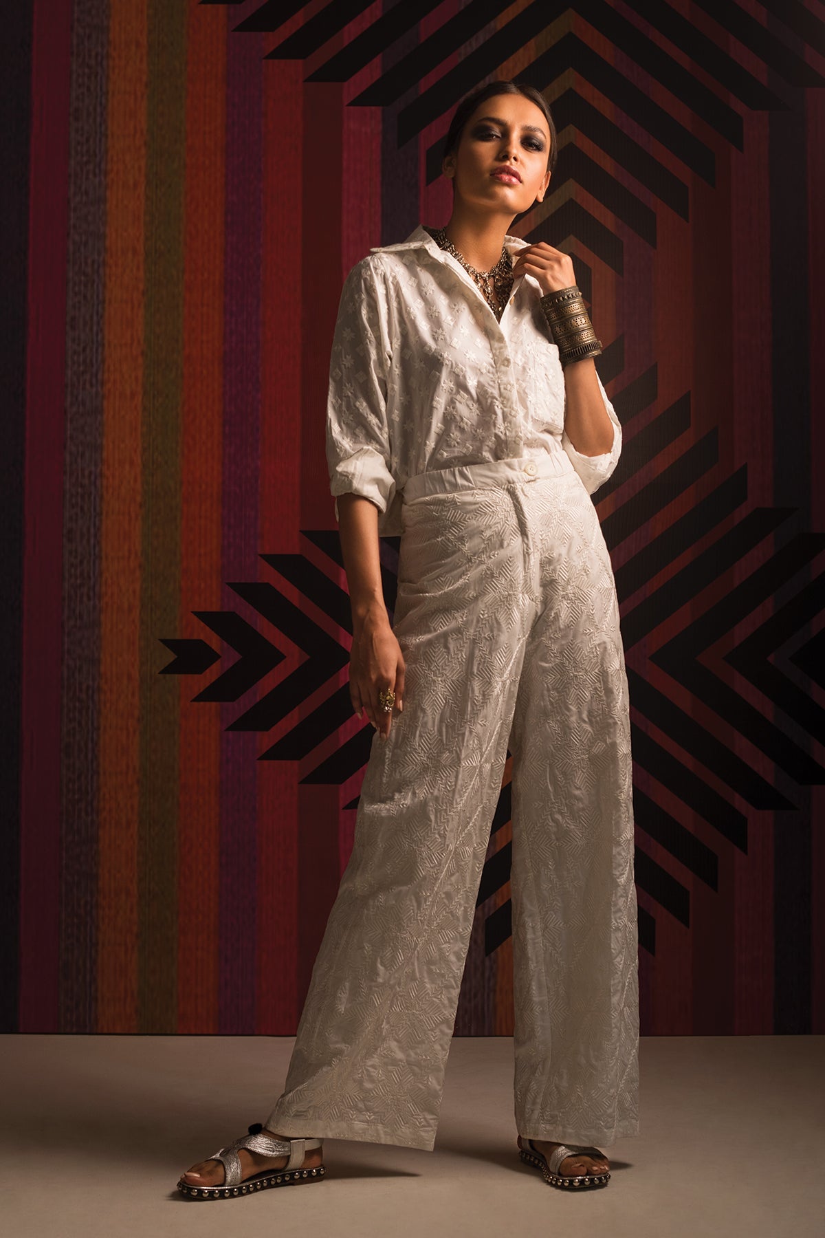 Wte21407 White Khaadi Western 2021