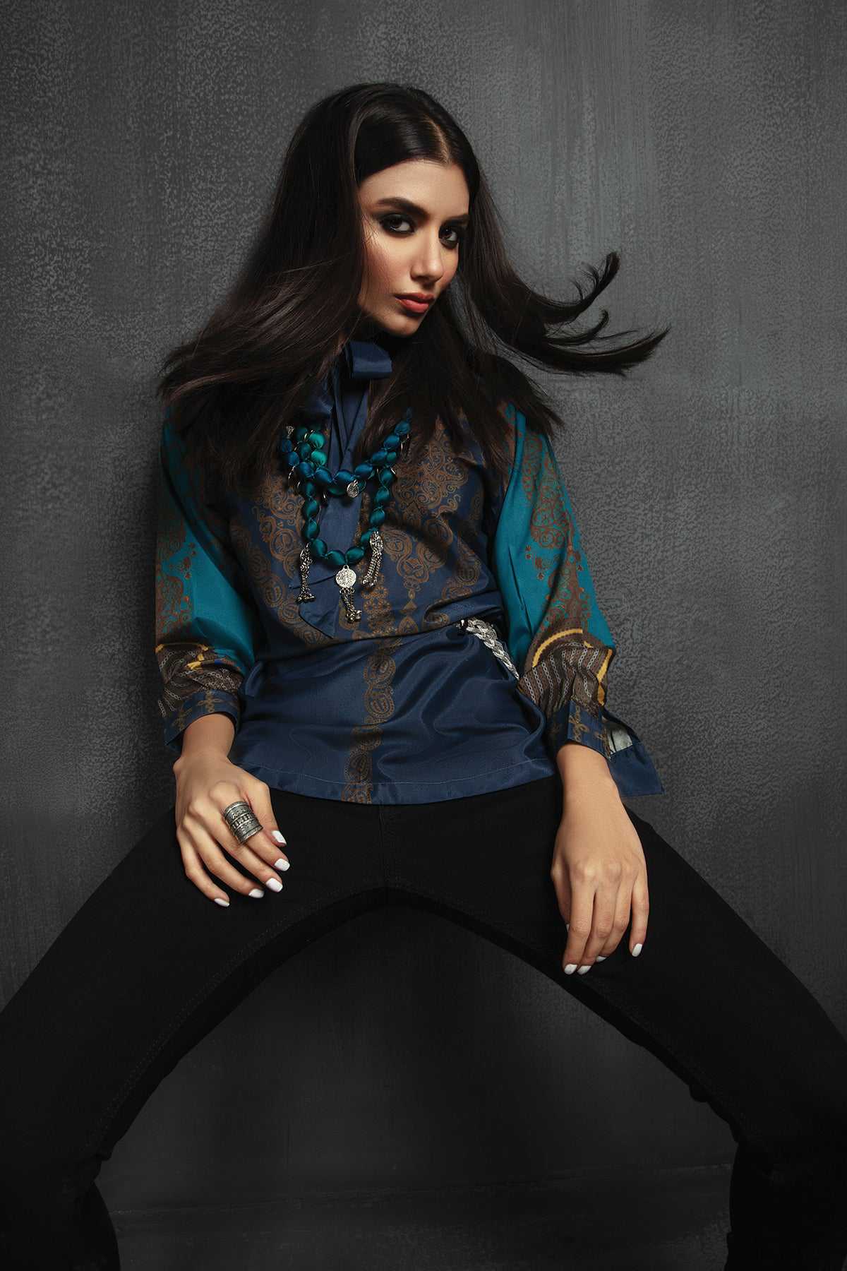 Khaadi Sunset Breeze  X Esra 2020