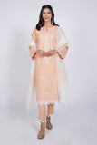 Zellbury Pale Peach  Eid Lawn 2022 Online Shopping