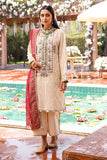 Zellbury Caramel Beige Eid Lawn 2022 Online Shopping