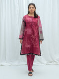BeechTree Burgundy Bouquet-Printed-2P Eid Edition 2021