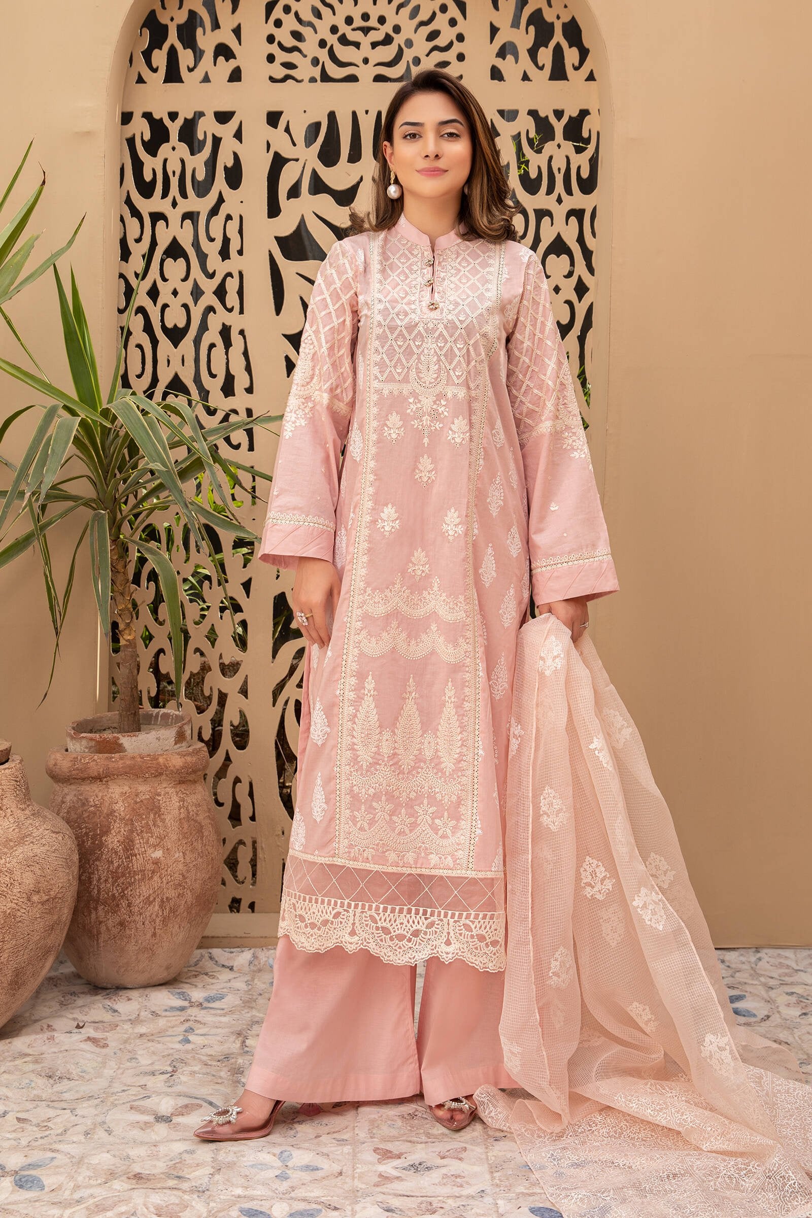 Pink DW-EF21-44 Maria B Casual Wear 2021