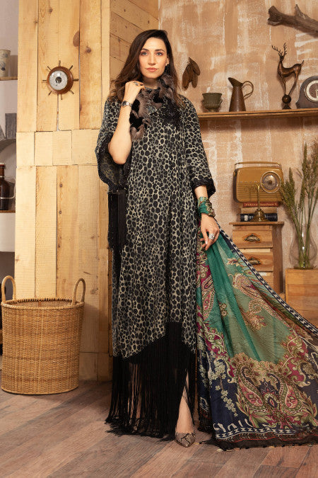 Maria B MPT-1214-B Mprints Winter Collection 2021