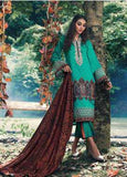 Zainab Chottani Embroidered Jacquard Winter Collection 06 Cedar Haze 2019