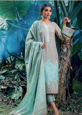 Zainab Chottani Embroidered Woven Winter Collection 09 Isabelline 2019