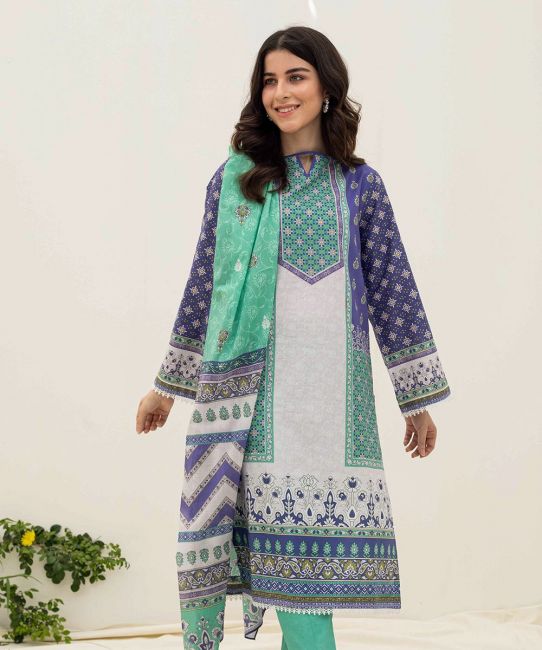 Zellbury Majestic Purple Lawn Suit Lawn Collection 2021