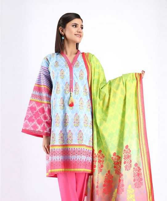 Ice Blue Zellbury Summer Lawn 2021