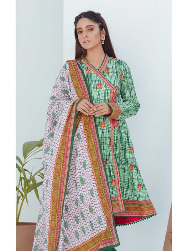 Zellbury Lawn Shirt Shalwar Dupatta ZWUSCE320036 Summer 2020 | Zellbury Lawn 2020