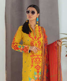 Royale Yellow Embroidered Zellbury Summer Lawn 2021