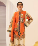 Zellbury Burning Orange Lawn Suit Lawn Collection 2021