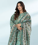 Sapphire 3 Piece - Embroidered Zari Lawn Suit 00002543MOM3 Online Shopping