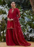 Farah Talib Aziz Guzayn Scarlett Shirt and Dupatta Online Shopping