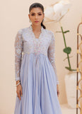 Farah Talib Aziz Antalia Wedgewood Blue Kalidaar Online Shopping