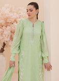 Farah Talib Aziz Serena Apple Green Embroidered Shirt and Dupatta Online Shopping