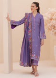 Farah Talib Aziz Goldie Grape Silk Shirt and Dupatta Online Shopping