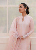 Farah Talib Aziz Aurora Pastel Pink Shirt and Dupatta Online Shopping