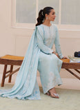 Farah Talib Aziz Carla Powder Blue Shirt and Dupatta Online Shopping