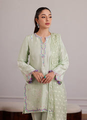 Farah Talib Aziz Pilar Mint Shirt And Dupatta Online Shopping