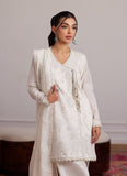 Farah Talib Aziz Calla Ivory Angarkha And Dupatta Online Shopping