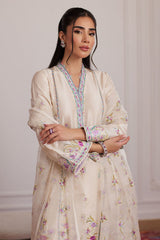 Farah Talib Aziz Lexie Ivory Shirt And Dupatta Online Shopping