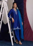 Farah Talib Aziz Aliza Azure Shirt And Dupatta Online Shopping