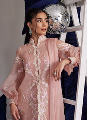 Farah Talib Aziz Piper Blush Shirt And Dupatta Online Shopping