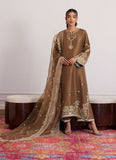 Farah Talib Aziz Thea Latte Shirt And Dupatta Online Shopping
