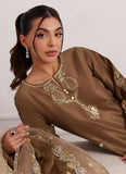 Farah Talib Aziz Thea Latte Shirt And Dupatta Online Shopping