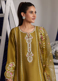 Farah Talib Aziz Rue Olive Shirt And Dupatta Online Shopping