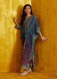 Peridot Ombre Kaftan Farah Talib Aziz Brand Original Fabrics