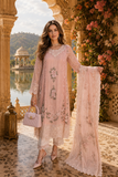 D2 - Satin Rose Saadia Asad Brand Original Fabrics
