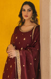 Orient NF-SDT-23-007 Maroon Cotton  Online Shopping