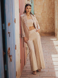 Zainab Chottani Gold Scintillant Online Shopping