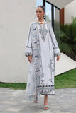 QKL-03 Samia Qalamkar Brand Original Fabrics