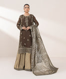 Sapphire 3 Piece - Embroidered Cotton Linen Suit 0F3PEBTQW254 Online Shopping