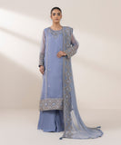 Sapphire 3 Piece - Embroidered Organza Suit 0F3PEBTQW256 Online Shopping