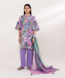 Sapphire  3 Piece Printed Cambric Suit 0U3PDY24V513 Online Shopping