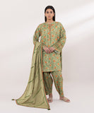 Sapphire  3 Piece Embroidered Cambric Suit 0U3PEDY24V52 Online Shopping