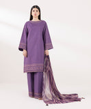 Sapphire  3 Piece Embroidered Cambric Suit 0U3PEDY24V57 Online Shopping